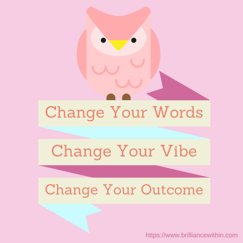 Change your words